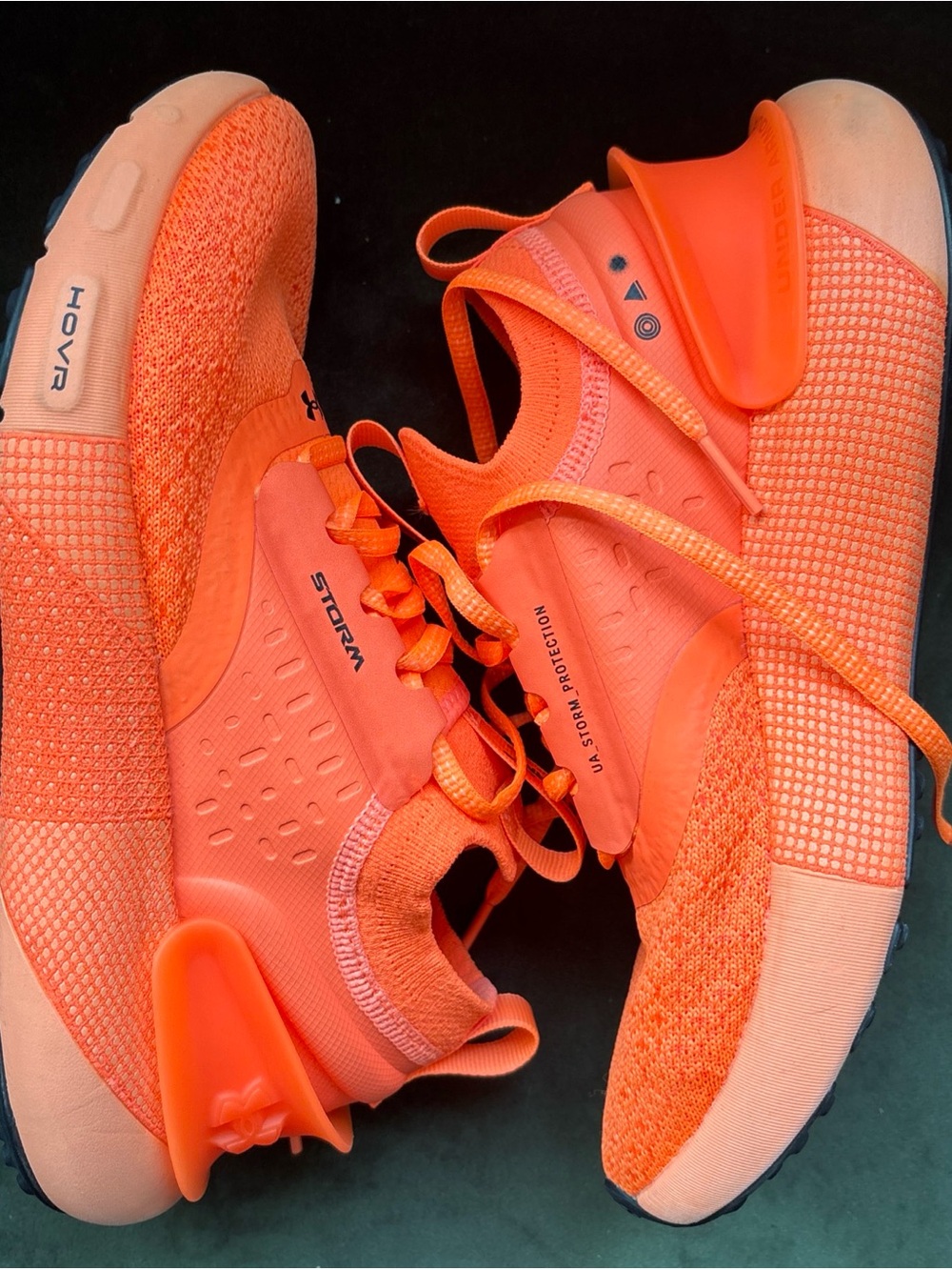 Under Armour HOV Phantom 3 Storm Shoes Orange 3025522-800 Men Sz 5.5/Wmns 7